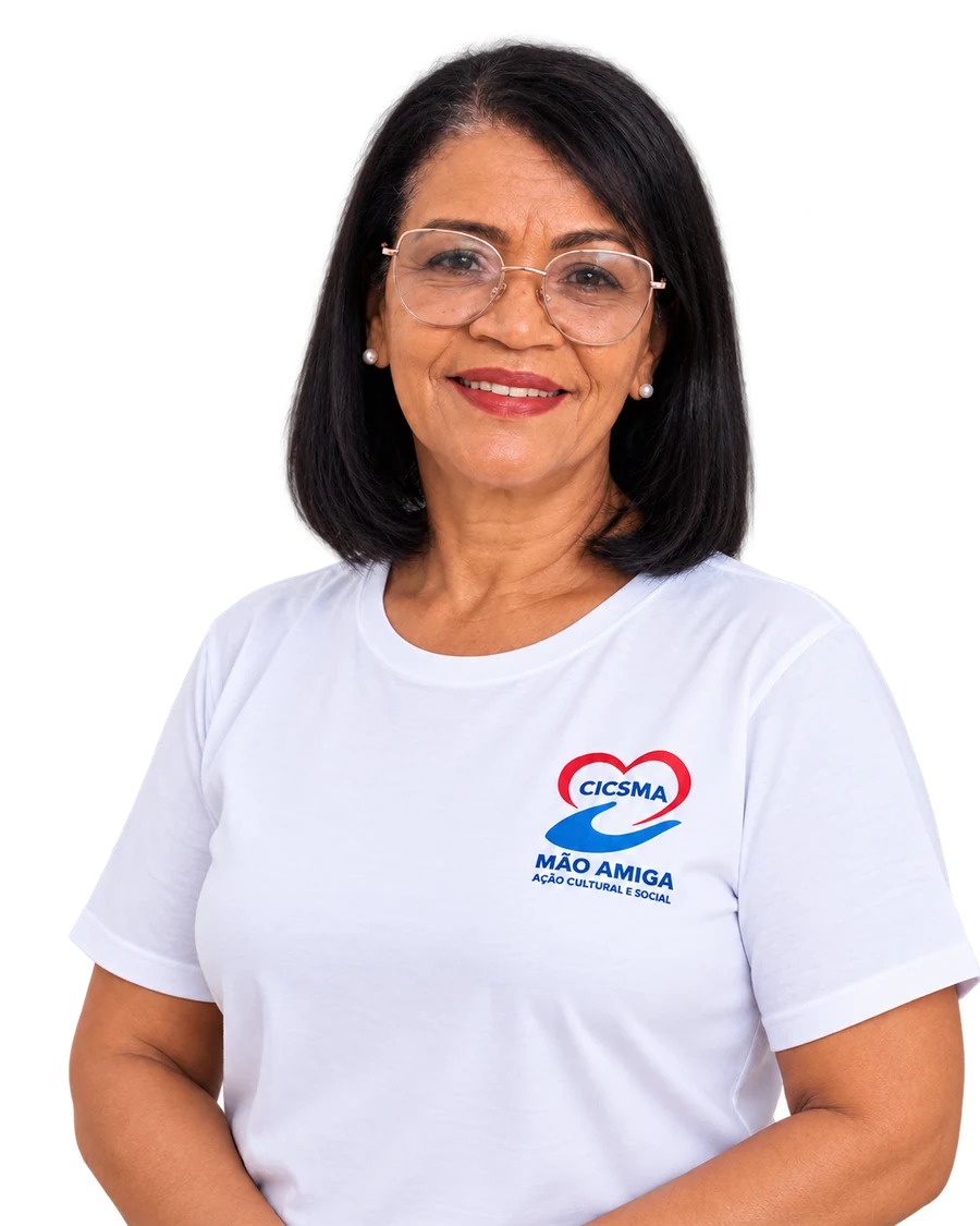 Dinha, presidente da Mão Amiga de Japeri
